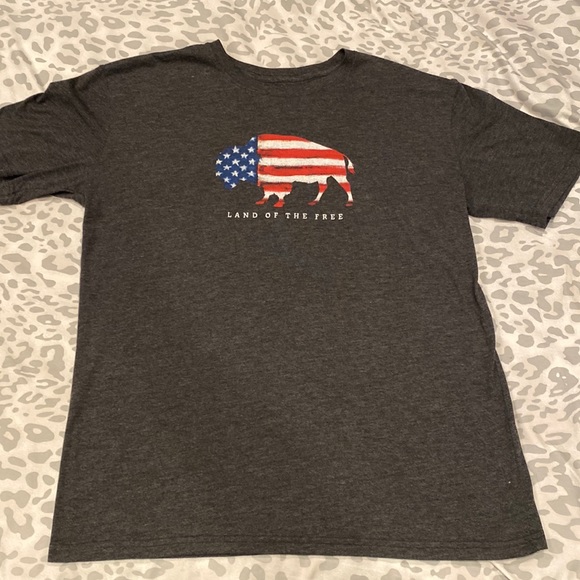 Men’s Land of the Free short sleeve tee shirt - Picture 1 of 5